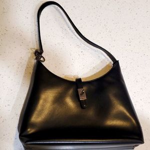 Guess black leather purse